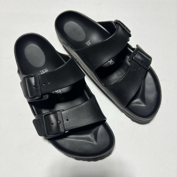 Birkenstock Arizona EVA Sandals Black Size 38 (7 US) - Picture 1 of 4